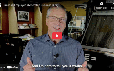 Friesens Employee | Ownership Success Story