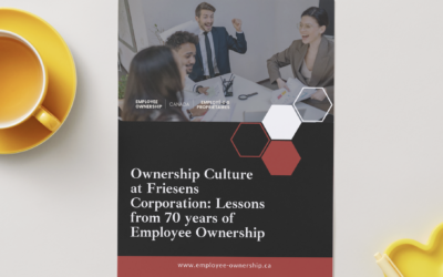Ownership Culture at Friesens: Lessons From 70 Years of Employee Ownership