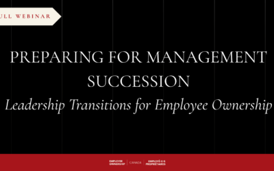 Preparing for Management Succession Webinar
